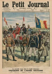 Uniformen der rumänischen Armee, Titelillustration aus 